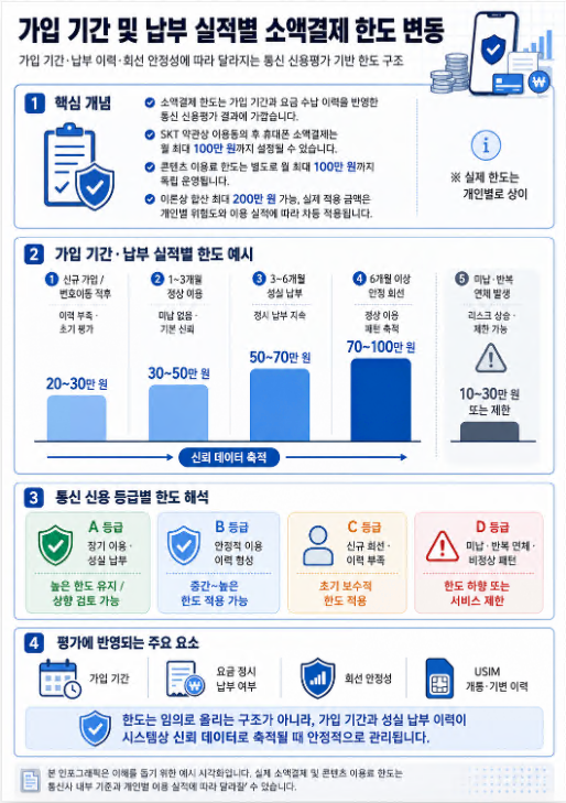 SKT 소액결제 안내 이미지