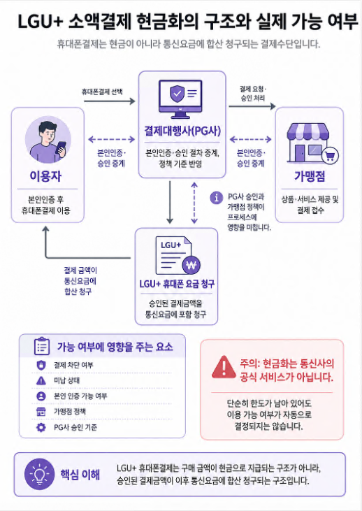 LG U+ 소액결제 안내 이미지